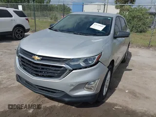 2018 Chevrolet Equinox LS with VIN 2GNAXHEV1J6110087, listed as a IAAI auction lot 42175959 with 124,611 mi miles and . Bid and sale history available at DreamBid. Image 6.