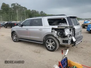 2022 Ford Expedition Max XLT with VIN 1FMJK1HT2NEA14989, listed as a Copart auction lot 54186415 with 50,243 mi miles and Salvage title. Bid and sale history available at DreamBid. Image 2.
