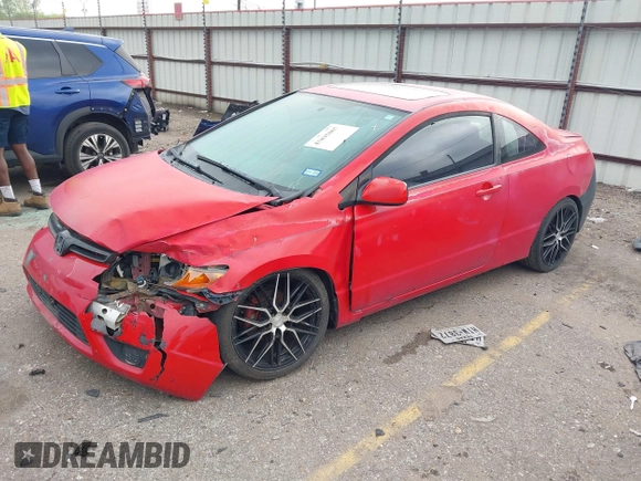 2007 Honda Civic Cpe EX with VIN 2HGFG11857H551533, listed as a IAAI auction lot 41895067 with 295,363 mi miles. Bid and sale history available at carsss.com. Image 17.