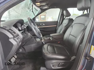 2018 Ford Explorer XLT with VIN 1FM5K8D89JGA78862, listed as a Copart auction lot 59912235 with 132,897 mi miles and Salvage title. Bid and sale history available at DreamBid. Image 7.