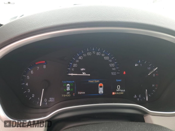 2016 Cadillac SRX Luxury Collection with VIN 3GYFNEE38GS523128, listed as a Copart auction lot 51243635 with 79,400 mi miles and Salvage Title. Bid and sale history available at DreamBid. Image 9.