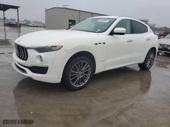 2019 Maserati Levante GranLusso with VIN ZN661XUL3KX325268, listed as a Copart auction lot 83449104 with 16,944 mi miles and Clean Title. Bid and sale history available at carsss.com. Image 1.