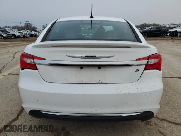 2014 Chrysler 200 Touring with VIN 1C3CCBBG2EN171356, listed as a Copart auction lot 87942875 with 168,139 mi miles and Salvage Title. Bid and sale history available at carsss.com. Image 6.