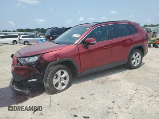 2020 Toyota RAV4 XLE with VIN 2T3W1RFV3LC072746, listed as a Copart auction lot 59164155 with 55,393 mi miles and Salvage title. Bid and sale history available at DreamBid. Image 1.