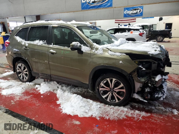 2023 Subaru Forester Limited with VIN JF2SKAPC7PH471617, listed as a Copart auction lot 88942255 with 36,416 mi miles and Salvage title. Bid and sale history available at DreamBid. Image 4.