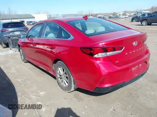 2018 Hyundai Sonata SE with VIN 5NPE24AF8JH693222, listed as a IAAI auction lot 41957851 with 103,862 mi miles and . Bid and sale history available at carsss.com. Image 3.