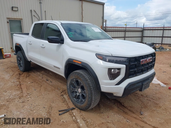 2024 GMC Canyon 4WD Elevation with VIN 1GTP6BEK4R1131393, listed as a IAAI auction lot 42166312 with 24,853 mi miles and . Bid and sale history available at carsss.com. Image 1.