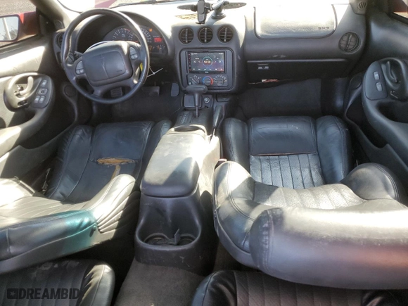 2001 Pontiac Firebird Formula with VIN 2G2FV22G112117625, listed as a Copart auction lot 81836394 with 142503 miles and Salvage Title. Bid and sale history available at carsss.com. Image 8.