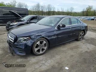 2020 Mercedes-Benz E 350 with VIN WDDZF8EB7LA748084, listed as a Copart auction lot 55474325 with 68,621 mi miles and Salvage Title. Bid and sale history available at DreamBid. Image 1.