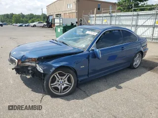 2001 BMW 3 Series 330Ci with VIN WBABN53481JU31362, listed as a Copart auction lot 59798765 with 168,647 mi miles and Clean title. Bid and sale history available at DreamBid. Image 1.