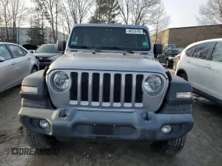 2018 Jeep Wrangler Unlimited Sport z VIN 1C4HJXDN0JW302837, wystawiony jako Copart lot #46253145 z przebiegiem 62 256 mil mil oraz Szkoda całkowita • Salvage title. Historia ofert i sprzedaży dostępna na DreamBid. Obrazek 5.