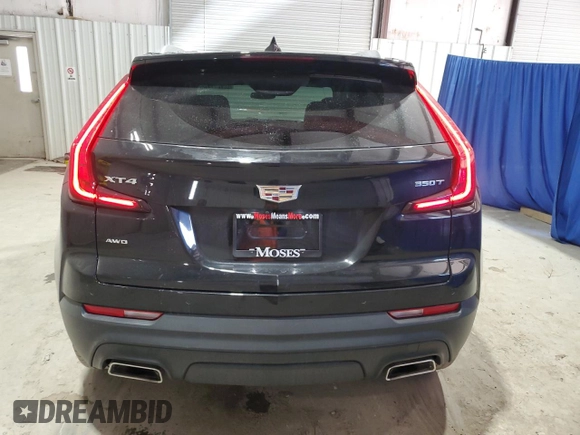 2021 Cadillac XT4 AWD Luxury with VIN 1GYFZBR42MF055788, listed as a Copart auction lot 46704275 with 23,516 mi miles and Clean Title. Bid and sale history available at carsss.com. Image 6.