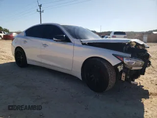2021 Infiniti Q50 Sensory with VIN JN1EV7CP2MM701522, listed as a Copart auction lot 48612605 with 103,461 mi miles and Salvage title. Bid and sale history available at DreamBid. Image 4.