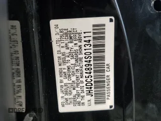 2004 Acura RSX with VIN JH4DC54894S013411, listed as a Copart auction lot 69472294 with 181,970 mi miles and Salvage Title. Bid and sale history available at carsss.com. Image 12.