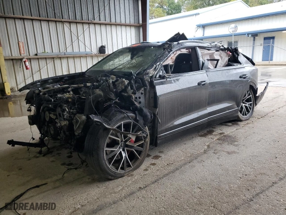 2022 Audi Q8 Prestige with VIN WA1FVBF15ND027521, listed as a Copart auction lot 78920074 with 0 mi miles and Salvage Title. Bid and sale history available at carsss.com. Image 1.