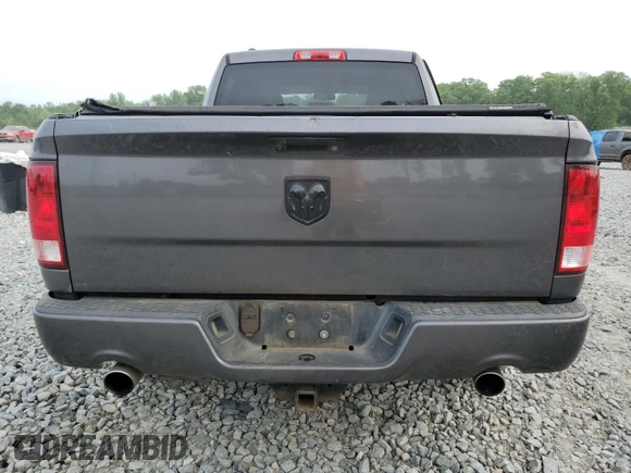 2017 Ram 1500 Express with VIN 1C6RR6FT1HS695789, listed as a Copart auction lot 54133685 with 155,179 mi miles and Salvage title. Bid and sale history available at DreamBid. Image 6.