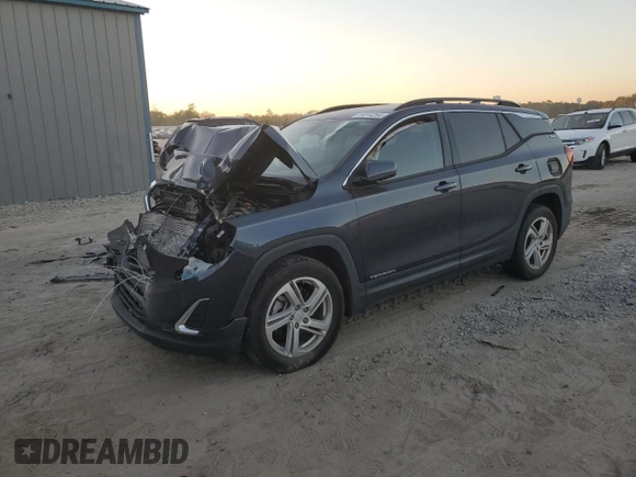 2018 GMC Terrain SLE with VIN 3GKALMEX3JL129254, listed as a Copart auction lot 87118004 with 0 mi miles and Non Repairable. Bid and sale history available at carsss.com. Image 1.