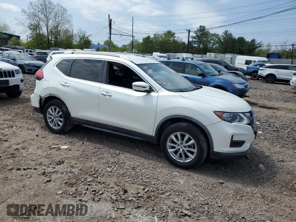 2018 Nissan Rogue SV with VIN KNMAT2MV8JP546051, listed as a Copart auction lot 55173445 with 71,735 mi miles and Salvage Title. Bid and sale history available at carsss.com. Image 4.