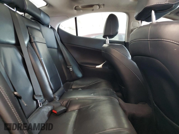 2011 Lexus IS 350 with VIN JTHCE5C24B5000693, listed as a Copart auction lot 61336465 with 178,258 mi miles and Salvage title. Bid and sale history available at DreamBid. Image 10.