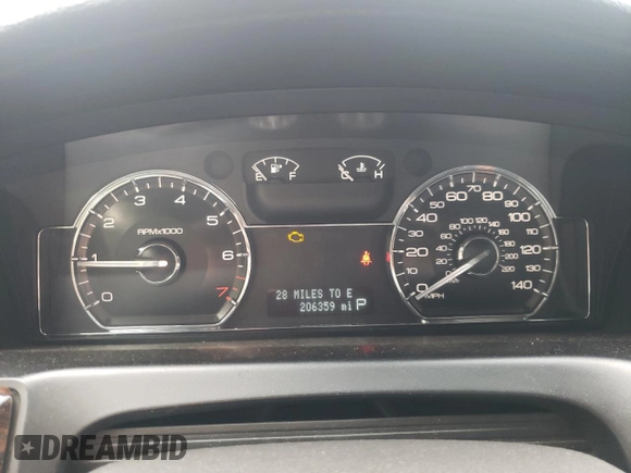 2009 Lincoln MKS with VIN 1LNHM93R99G623977, listed as a Copart auction lot 63463285 with 206,359 mi miles and Salvage title. Bid and sale history available at DreamBid. Image 9.