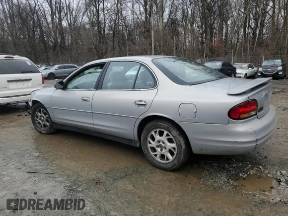 2000 Oldsmobile Intrigue GX z VIN 1G3WH52H3YF282257, wystawiony jako Copart lot #44343885 z przebiegiem 153 645 mil mil oraz Szkody całkowita. Historia ofert i sprzedaży dostępna na DreamBid. Obrazek 2.