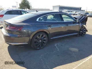2019 Volkswagen Arteon SEL R-Line with VIN WVWSR7AN2KE028311, listed as a Copart auction lot 75924464 with 23,171 mi miles and Salvage title. Bid and sale history available at DreamBid. Image 3.
