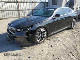 2024 BMW 5 Series 530i with VIN WBA43FJ06RCS54993, listed as a Copart auction lot 82929834 with 5,101 mi miles and Clean Title. Bid and sale history available at carsss.com. Image 1.
