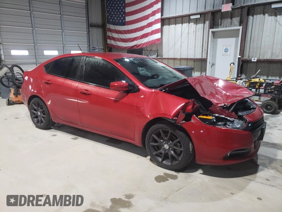 2016 Dodge Dart SXT Sport with VIN 1C3CDFFAXGD822588, listed as a Copart auction lot 51964505 with 71,220 mi miles and Salvage Title. Bid and sale history available at carsss.com. Image 4.