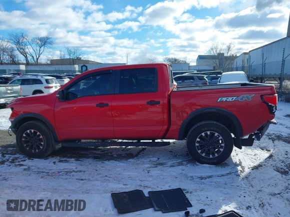2021 Nissan Titan Pro-4X with VIN 1N6AA1ED6MN532524, listed as a IAAI auction lot 41225606 with 44,225 mi miles and . Bid and sale history available at DreamBid. Image 15.