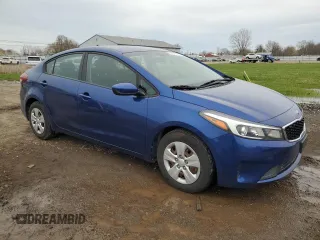 2018 Kia Forte LX with VIN 3KPFK4A78JE280282, listed as a Copart auction lot 52081785 with 75,515 mi miles and Salvage Title. Bid and sale history available at DreamBid. Image 4.