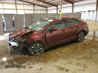 2015 Honda Civic EX z VIN 19XFB2F88FE256142, wystawiony jako Copart lot #59236335 z przebiegiem 188 995 mil mil oraz Czysty tytuł • Clean title. Historia ofert i sprzedaży dostępna na DreamBid. Obrazek 1.