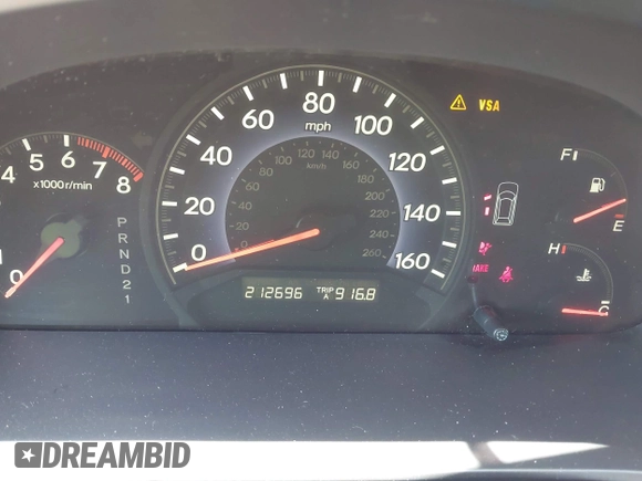 2006 Honda Odyssey EX-L с VIN 5FNRL38666B432577, выставлен на аукционе IAAI как лот 42232203 с пробегом 212 696 миль миль и . История ставок и продаж доступна на DreamBid. Изображение 7.
