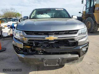 2022 Chevrolet Colorado 2WD LT with VIN 1GCGSCEN7N1124248, listed as a Copart auction lot 50637835 with 25,494 mi miles and Salvage Title. Bid and sale history available at carsss.com. Image 5.