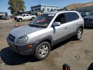 2006 Hyundai Tucson GLS with VIN KM8JN12D16U439636, listed as a Copart auction lot 71318684 with 140,225 mi miles and Salvage Title. Bid and sale history available at carsss.com. Image 1.