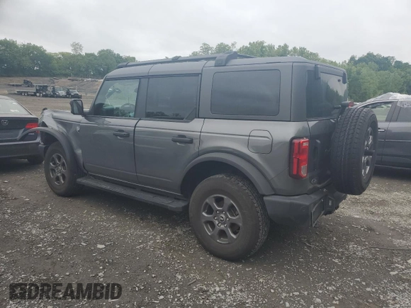 2022 Ford Bronco with VIN 1FMDE5BH3NLB54318, listed as a Copart auction lot 58734885 with 27,033 mi miles and Salvage title. Bid and sale history available at DreamBid. Image 2.