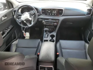 2021 Kia Sportage EX with VIN KNDPN3AC1M7891004, listed as a Copart auction lot 60195965 with 68,723 mi miles and Salvage title. Bid and sale history available at DreamBid. Image 8.