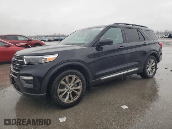 2020 Ford Explorer XLT z VIN 1FMSK7DH4LGA44778, wystawiony jako Copart lot #46274005 z przebiegiem 88 090 mil mil oraz Szkoda całkowita • Salvage title. Historia ofert i sprzedaży dostępna na DreamBid. Obrazek 1.