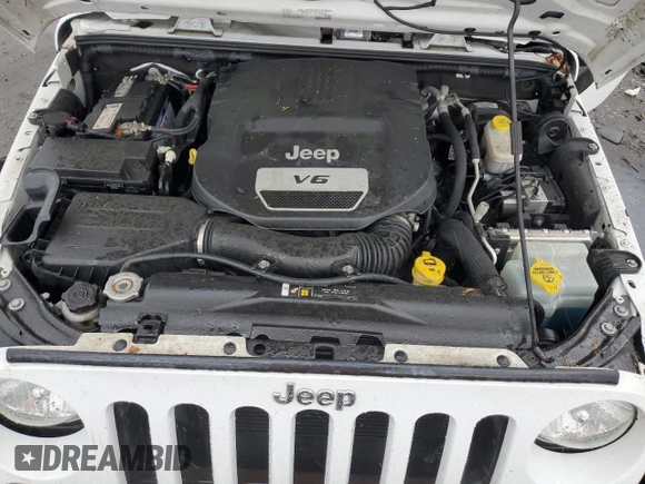 2018 Jeep Wrangler Unlimited Sport S z VIN 1C4BJWDG1JL855855, wystawiony jako Copart lot #56907455 z przebiegiem 61 437 mil mil oraz Szkoda całkowita • Salvage title. Historia ofert i sprzedaży dostępna na DreamBid. Obrazek 11.