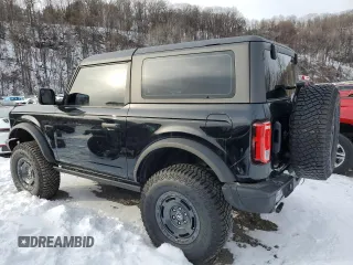 2023 Ford Bronco with VIN 1FMDE5AH2PLA91748, listed as a Copart auction lot 51133005 with Not provided miles and Salvage title. Bid and sale history available at DreamBid. Image 2.