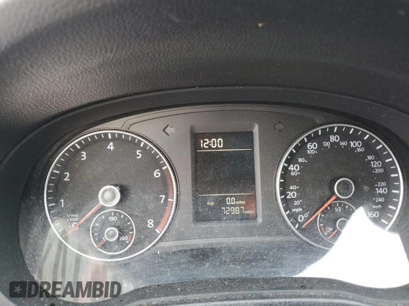 2014 Volkswagen Passat Wolfsburg Ed with VIN 1VWAS7A35EC096324, listed as a Copart auction lot 76344514 with 72,987 mi miles and Salvage Title. Bid and sale history available at carsss.com. Image 9.