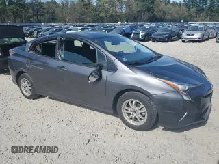 2016 Toyota Prius Two with VIN JTDKBRFU3G3011729, listed as a Copart auction lot 55292675 with 51,929 mi miles and Salvage Title. Bid and sale history available at DreamBid. Image 4.