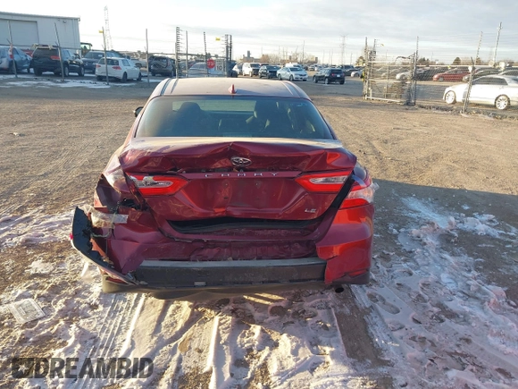 2020 Toyota Camry LE with VIN 4T1C11AK3LU988416, listed as a IAAI auction lot 41045964 with 353,601 mi miles. Bid and sale history available at carsss.com. Image 6.