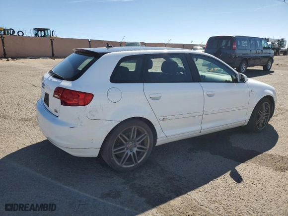 2008 Audi A3 S-Line with VIN WAUKD78P88A148598, listed as a Copart auction lot 76773884 with 106,152 mi miles and Salvage Title. Bid and sale history available at carsss.com. Image 3.