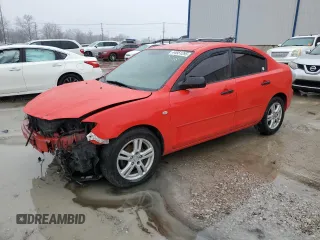 2008 Mazda 3 i Sport with VIN JM1BK12F581782392, listed as a Copart auction lot 44951295 with 188,112 mi miles and Non Repairable. Bid and sale history available at DreamBid. Image 1.