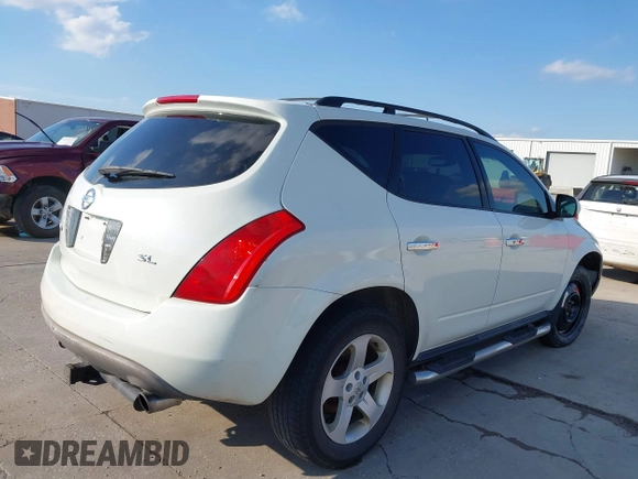 2005 Nissan Murano SL z VIN JN8AZ08T95W324095, wystawiony jako IAAI lot #42210189 z przebiegiem 137 431 mil mil oraz . Historia ofert i sprzedaży dostępna na DreamBid. Obrazek 4.
