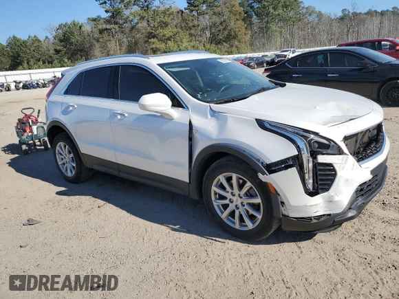 2023 Cadillac XT4 FWD Luxury with VIN 1GYAZAR43PF122536, listed as a Copart auction lot 54873925 with 67,775 mi miles and Salvage Title. Bid and sale history available at carsss.com. Image 4.