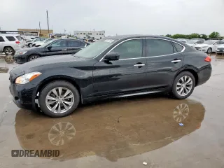 2013 Infiniti M37 with VIN JN1BY1AR8DM604403, listed as a Copart auction lot 55757025 with 122,523 mi miles and Clean Title. Bid and sale history available at carsss.com. Image 1.