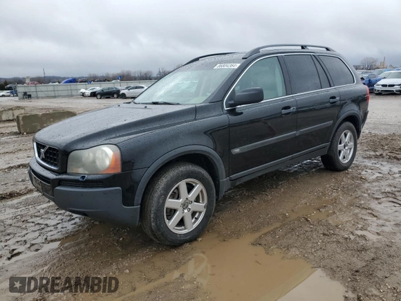 2005 Volvo XC90 with VIN YV1CZ592951210337, listed as a Copart auction lot 86804364 with 172,398 mi miles and Salvage Title. Bid and sale history available at carsss.com. Image 1.