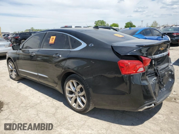 2014 Chevrolet Impala LTZ with VIN 2G1155S34E9139757, listed as a Copart auction lot 56123055 with Not Provided miles and Clean Title. Bid and sale history available at DreamBid. Image 2.