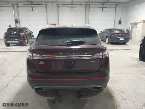 2019 Lincoln Nautilus Reserve with VIN 2LMPJ8LPXKBL42446, listed as a IAAI auction lot 41224159 with 117,630 mi miles. Bid and sale history available at carsss.com. Image 15.